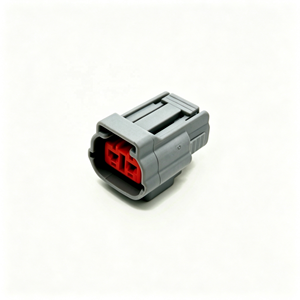 7024-2.2-21 Connecteur femelle étanche à 2 broches avec faisceau de câbles et bornes, connecteurs automobiles 6195-0006 - Product Image 1