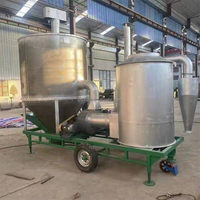 Séchoir à grains mobile haute efficacité de type discontinu pour maïs, riz paddy et blé