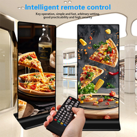 Écran LCD vertical 4K UHD de 70 pouces pour affichage numérique, totem Android Wi-Fi d'intérieur pour centre commercial, hôtel, commerce de détail, affichage commercial