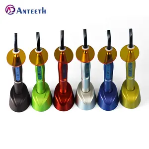 Anteeth Tandheelkundige Apparatuur Wirless 5 Kleur Led Curing Light 3 Modus 5 -20S Dental Led Genezen Licht