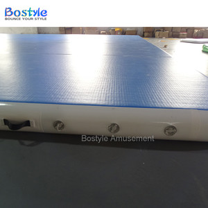 Haute qualité 15mm d'épaisseur PVC <span class=keywords><strong>AirTrack</strong></span> <span class=keywords><strong>GYM</strong></span> gymnastique <span class=keywords><strong>tapis</strong></span> de sol gonflable pour acrobaties Air Tracks - Product Image 6