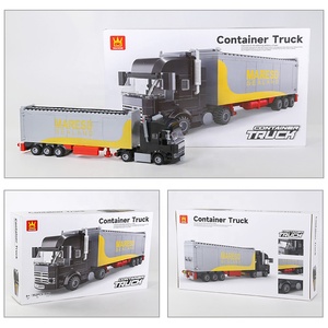 Camión Contenedor, Bloques de Construcción de Vehículos Grandes, <span class=keywords><strong>Serie</strong></span> de Juguetes para Importadores Mayoristas, Conjuntos de Modelos de Camiones y Autobuses para Minoristas en Línea - Product Image 6