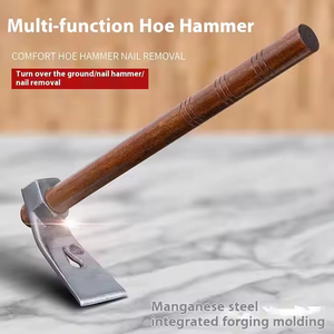 Azada Multifuncional Forjada a Mano para Exteriores - Herramienta para Cavar y Desherbar en Jardinería Floral - Product Image 5