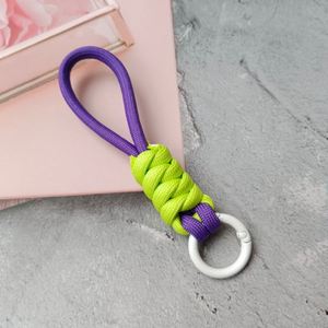 Handmade Creative Braided Lanyard <b>Keychain</b> Mobile Phone Rope Key Ring Lanyard Hanging Rope <b>Keychain</b> Strap Phone Lanyard - Product Image 5