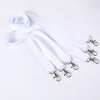 Großhandel Günstige Versandkosten Individuelles Logo Sublimationsdruck Polyester Ausweiskartenhalter Halsbänder für Veranstaltungen