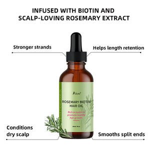 Olio Essenziale di Estratto di Rosmarino per la Cura dei Capelli, Olio Naturale a Base di Erbe Anti-Caduta per Uomini e Donne - Product Image 2