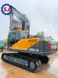 Vente à bas prix, excavatrice Hyundai 220LC-9S d'occasion de haute qualité, 22 tonnes, lourde - Product Image 6