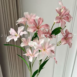 Flor artificial de Bauhinia Junheyuan, rama individual, arreglo floral de seda para decoración de escenarios de recepción - Product Image 1