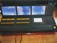 Console de contrôle d'éclairage de scène Grandma2 Full Size China DMX, interrupteur manuel, MA2 Beam Moving Head Lighting