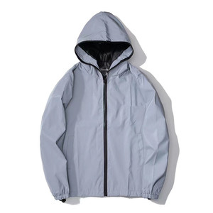 <span class=keywords><strong>Veste</strong></span> réfléchissante imperméable pour vélo, gilet d'avertissement de sécurité pour la course à pied - Product Image 4