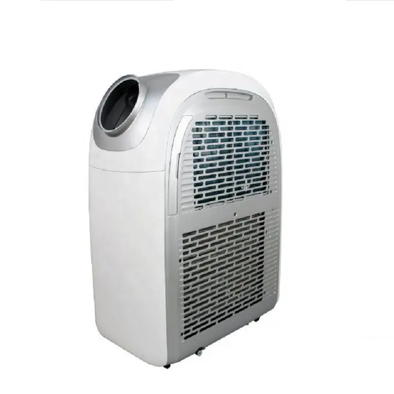 Aire acondicionado portátil con doble intercambiador de calor, refrigeración potente, control remoto inteligente, fácil de mover