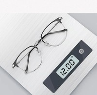 Nouvelles montures de lunettes de vue de haute qualité, lunettes d'ordinateur modernes en métal, montures optiques rétro pour hommes et femmes
