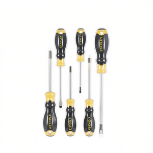 Jeu de tournevis Stanley Cushion Grip 6 pièces à pointe magnétique plate et Phillips - Product Image 2