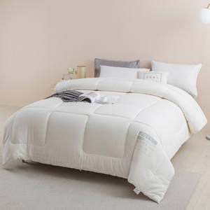 Couette <span class=keywords><strong>Guo</strong></span> <span class=keywords><strong>Xin</strong></span> de haute qualité 100% coton 40S classique pour deux personnes 220x240cm, utilisable toute l'année, pour la maison et l'hôtel, cousue, écologique - Product Image 1