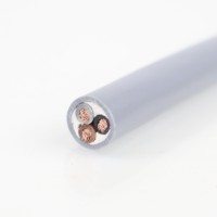 Câble de convoyeur mobile isolé en PVC avec conducteur en cuivre anti-torsion de haute qualité 3x3 pour le transport sur rail