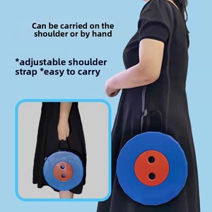 Tabouret pliant rond <span class=keywords><strong>en</strong></span> plastique PP, portable, réglable, rétractable, pour l'extérieur, le <span class=keywords><strong>camping</strong></span>, les voyages et la maison - Product Image 3