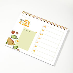 Planificador de <span class=keywords><strong>Comidas</strong></span> con Lista de Compras, Planificación de Menús, Diario de Dieta Saludable y Registro de Pérdida de Peso - Product Image 3