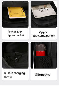 אופנה עמיד למים oxford מותאם אישית קיבולת גדולה כפולה הכתף בחזרה עסקים חיצונית נסיעות מזדמנים - Product Image 3