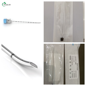<span class=keywords><strong>Aiguille</strong></span> de <span class=keywords><strong>ponction</strong></span> spinale Quincke à pointe courbée avec canule à port d'injection encastré pour anesthésie vétérinaire - Product Image 3
