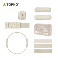 Ensemble Pilates & Yoga TOPKO Populaire, Kit Complet Professionnel Confortable pour l'Entraînement, Antidérapant et Durable