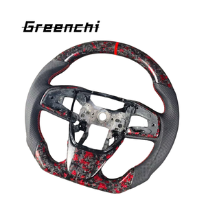 Convient pour la modification personnalisée du volant en fibre de carbone forgé de dixième génération de Honda <span class=keywords><strong>Civic</strong></span> - Product Image 2