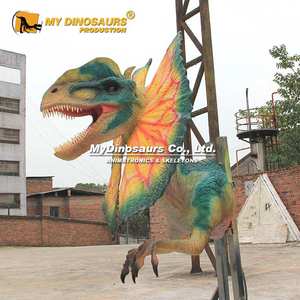 MY DINO AD052 Künstliches Roboter-Dinosauriermodell des Dilophosaurus-Kopfes - Product Image 5