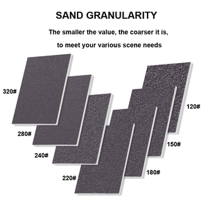 Esponja de lixa para lixa e drywall, almofada abrasiva de <span class=keywords><strong>3</strong></span> polegadas, para lixar e polir madeira e metal de carro - Product Image 6