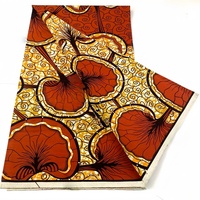 Nouveau design, tissu en organza 100 % coton biologique africain, wax Ankara, batik, pour vêtements, sacs, chemises