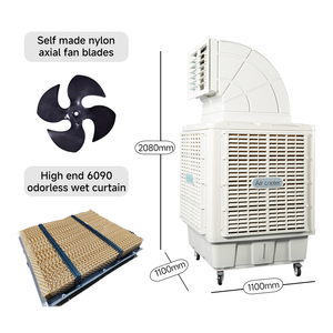 25000cmh nóng bán nhà máy nhà kho trung tâm mua sắm nước bay hơi làm mát không khí công nghiệp điều hòa không khí với bể chứa nước lớn - Product Image 4