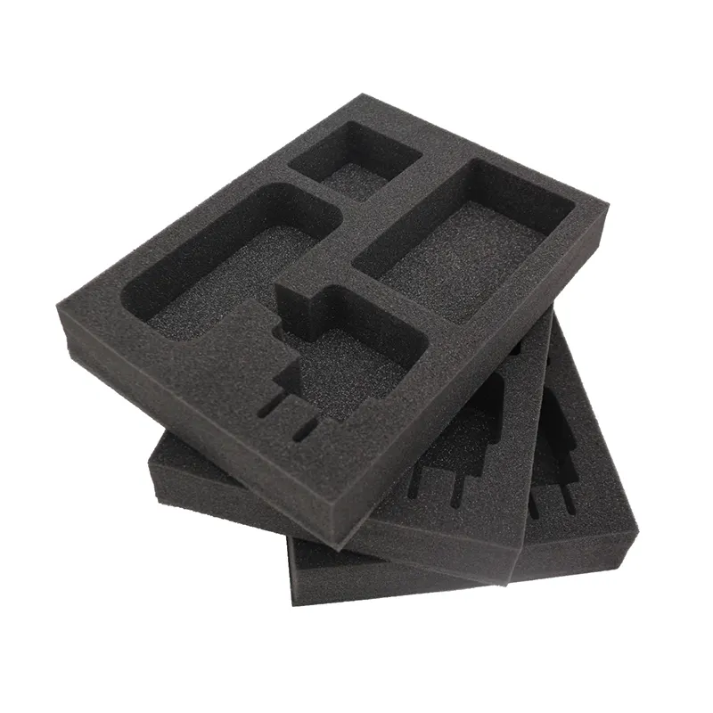 Customized Sponge Packaging Foam Insert Custom Shape Foam protective Film for Tool Box 18-40 Kg/m3 Shock-proof 3-5working Days