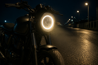 Anneaux lumineux LED COB YD Angel Eyes 60mm 70mm 80mm 90mm 100mm 120mm pour phares, feux de jour DRL 12V pour voiture et moto