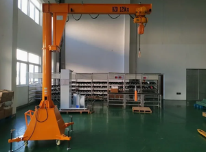 Linh hoạt khớp nối trụ cột coumn xoay JIB Crane với tích hợp thông minh Palăng điện - Product Image 6