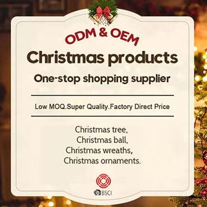 New Design Hot Sale Fashionable Colorful Customized Color Decoration Glitter Pvc Tube Packed <b>Box</b> Shape Christmas - Product Image 6