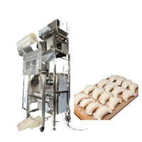 Par convoyeur Machine à emballer automatique de pesage de pépites de poulet frit en morceaux pour les boulettes d'aliments surgelés et non par balance combinée