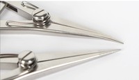 Ophthalmic Surgical Instruments Metal Ophthalmic Measuring Ruler Eye Gauge