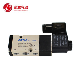 Vanne solénoïde Airtac 4M210-08 DC24V 3.0W, vanne de commande pneumatique pour systèmes d'air - Product Image 1
