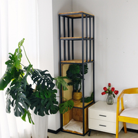 Produsen Grosir Furnitur Rumah Modern dan Mewah, Menara Tempat Tidur Kucing dengan Rangka Kayu dan Logam untuk Dalam Ruangan