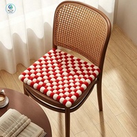 Coussin de siège en feutre de laine importé, fait main, confortable, écologique et durable, idéal pour les longues sessions de siège, en gros