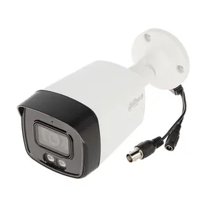 내장 마이크 Dahua 5MP 아날로그 CCTV 카메라 4 in 1 풀 컬러 총알 카메라 HAC-HFW1500TLM-IL-A