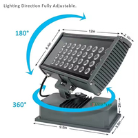 Yuanyeled Led Projecteurs Projet Éclairage Rgb Rgbw Dmx512 Dali Tuya Contrôle Piste De Danse Lumière De Noël Décor YY-SG002