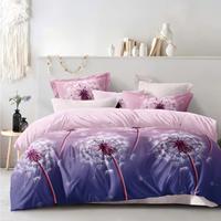 Parures de draps personnalisées de marque, 3 pièces, coton de haute qualité, 1 drap plat, 2 taies d'oreiller, vente en gros de parures de draps