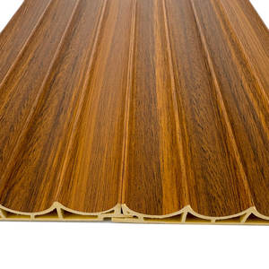 Usine Foshan WPC de panneau cannelé pour décoration murale intérieure - Product Image 2