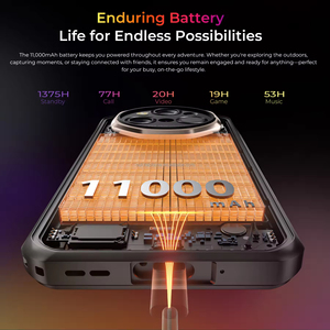 Nouveau téléphone robuste WP55 Ultra avec imagerie thermique, double SIM CDMA 5G, batterie 11000 mAh, appareil photo 108 MP, 16 Go de RAM, 512 Go de ROM, étanche IP68 - Product Image 6