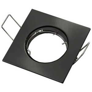 ฐานรองรับไฟสปอตไลท์แบบฝัง GU10 ขนาด 80x80 สีดำ - Product Image 1