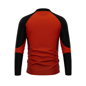 Innovador Conjunto Deportivo con Cuello Redondo para Deportes Profesionales, Estampado Ligero, Absorbente de Sudor, Cómodo, con Patrones de Diamantes en Degradado para Entrenamiento - Product Image 3