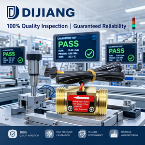 เซ็นเซอร์วัดการไหลของน้ำ DIJIANG G3/4 เกลียวตัวผู้ สำหรับเครื่องทำน้ำร้อน เครื่องจ่ายน้ำดื่ม และเครื่องจำหน่ายสินค้าอัตโนมัติ - Product Image 6