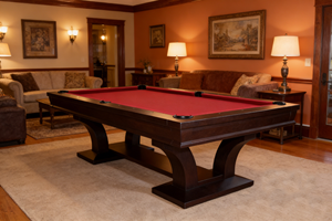 <span class=keywords><strong>Mesa</strong></span> de Billar Multijuego de Lujo de 7 y 8 pies con Cojín de Pizarra y Marco de Madera Sólida - Product Image 6