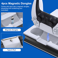 Support de contrôleur de console original en gros, station de charge verticale, ventilateur de refroidissement pour Playstation 5 PS5