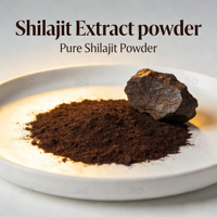 Extrait naturel de Shilajit 5%-50% Acide Fulvique en Poudre Soluble dans l'Eau 10:1 20:1 pour Compléments Alimentaires Ingrédients Alimentaires Fonctionnels