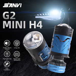 Wholesale Mini <b>Led</b> <b>Projector</b> Lens Bulb 180W 25000LM High Power Double Copper Tubes H4 <b>Led</b> Headlights for Cars - Product Image 3